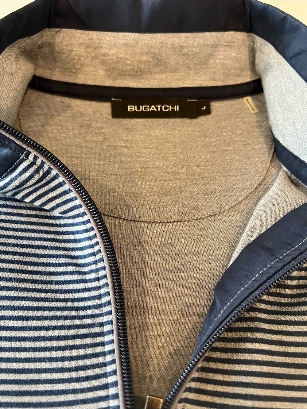 Men’s Bugatchi Half Zip Sweater
